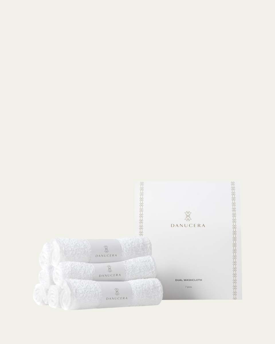 Dual Washcloth, Seven Pack